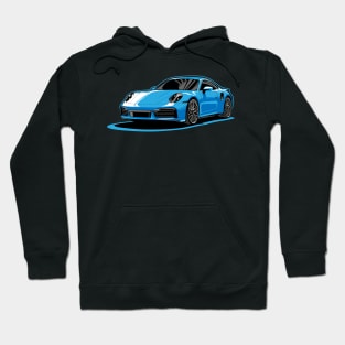 911 turbo illustration graphics Hoodie